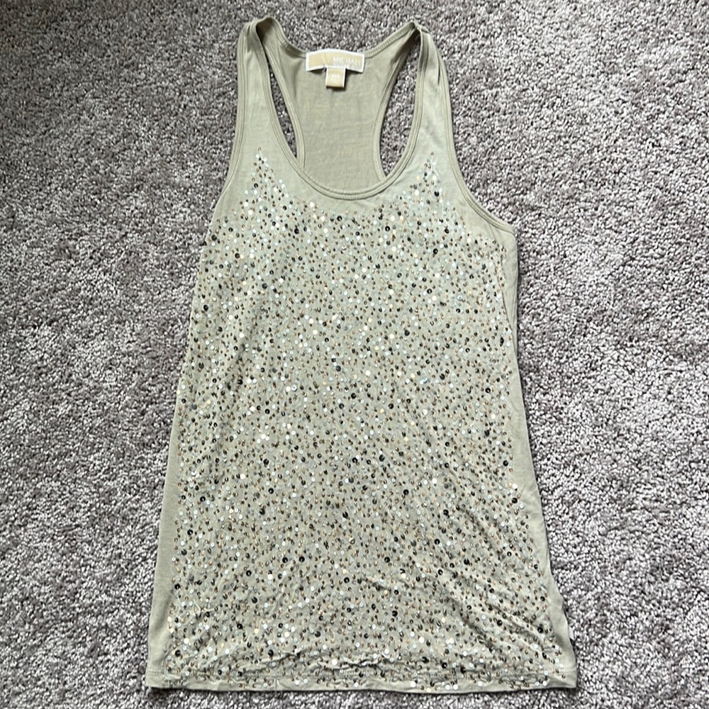 Michael Kors sequin tank top